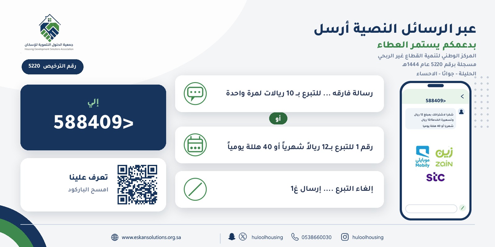 جمعية الحلول التنموية للاسكان